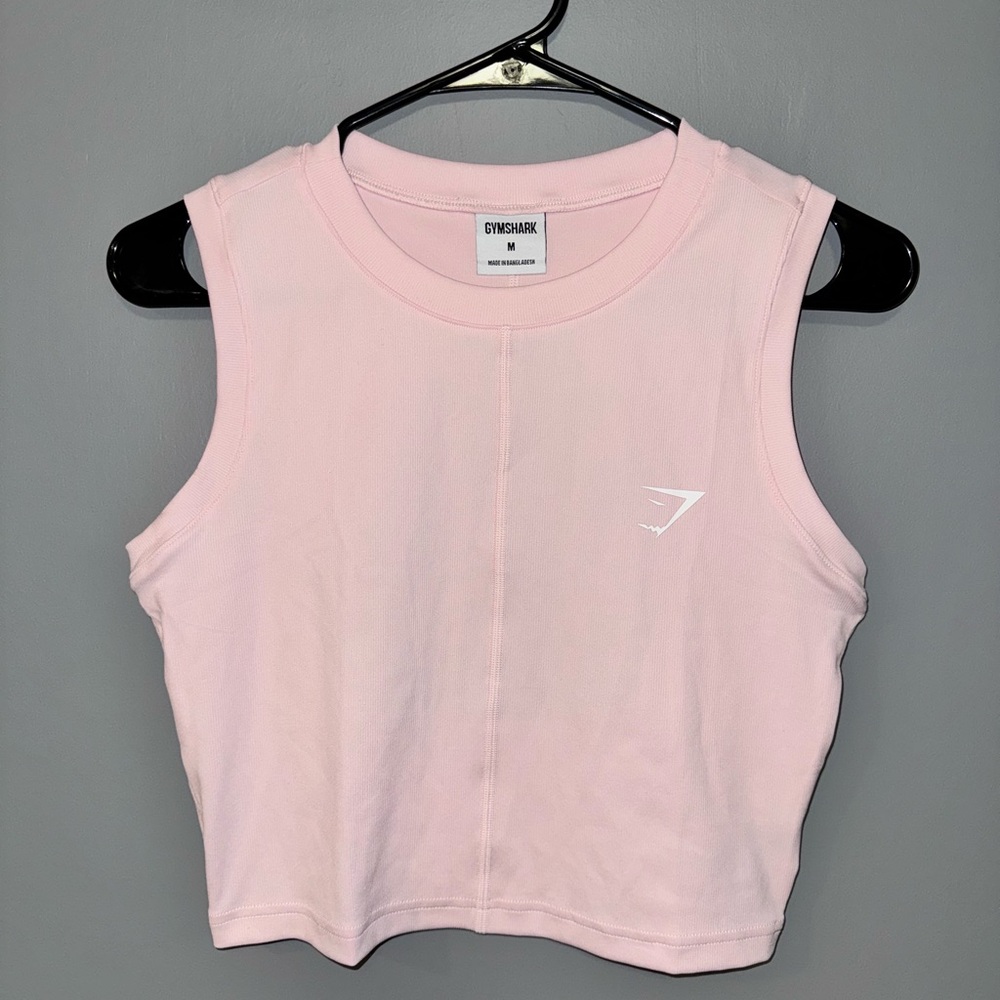 Gymshark Light Pink Muscle Tee